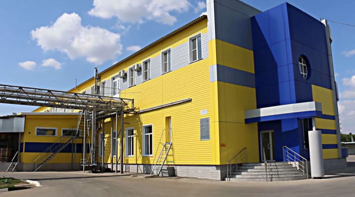 Завод по переработке масла «Нива», Самарская область, пос. Утевка.