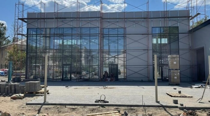 2023 год. Офисное здание «Open space» г.Самара. 