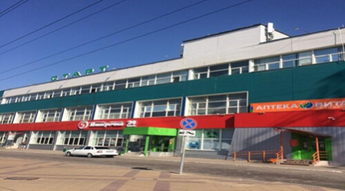 2015г - ООО "Старт". Торговый центр. г. Самара, ул. Революционная 64Б.
